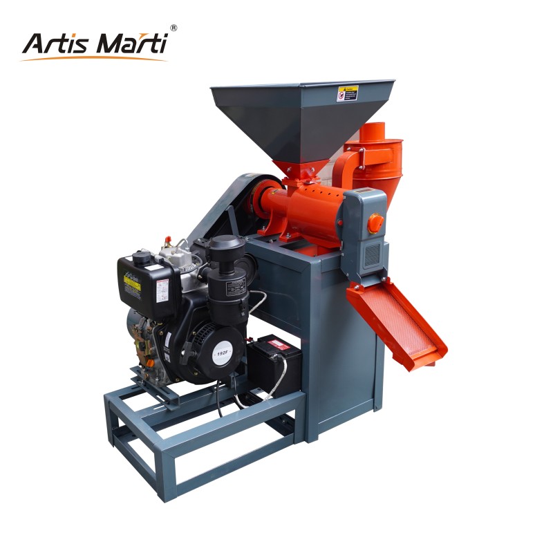 Artis Marti Business Single Rice Mill with diesel Engine