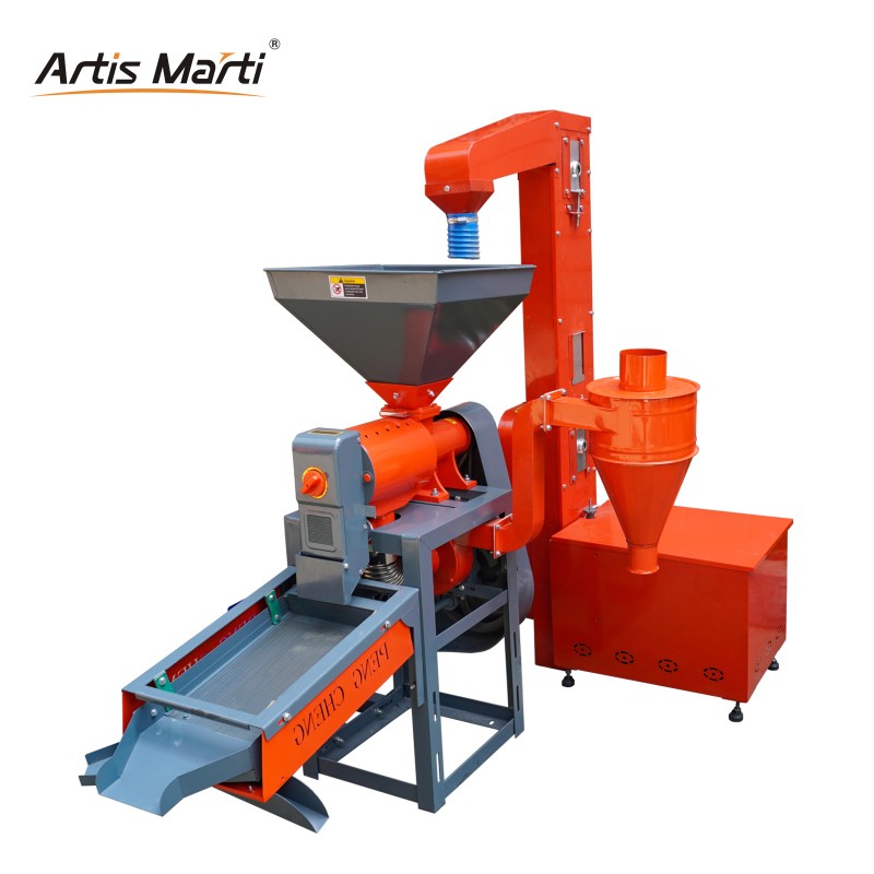 Artis Marti Rice Milling machine with separation sieve for business using