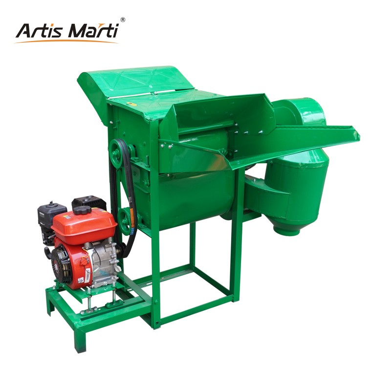 Artis Marti paddy rice threshing machine with gasoline engine