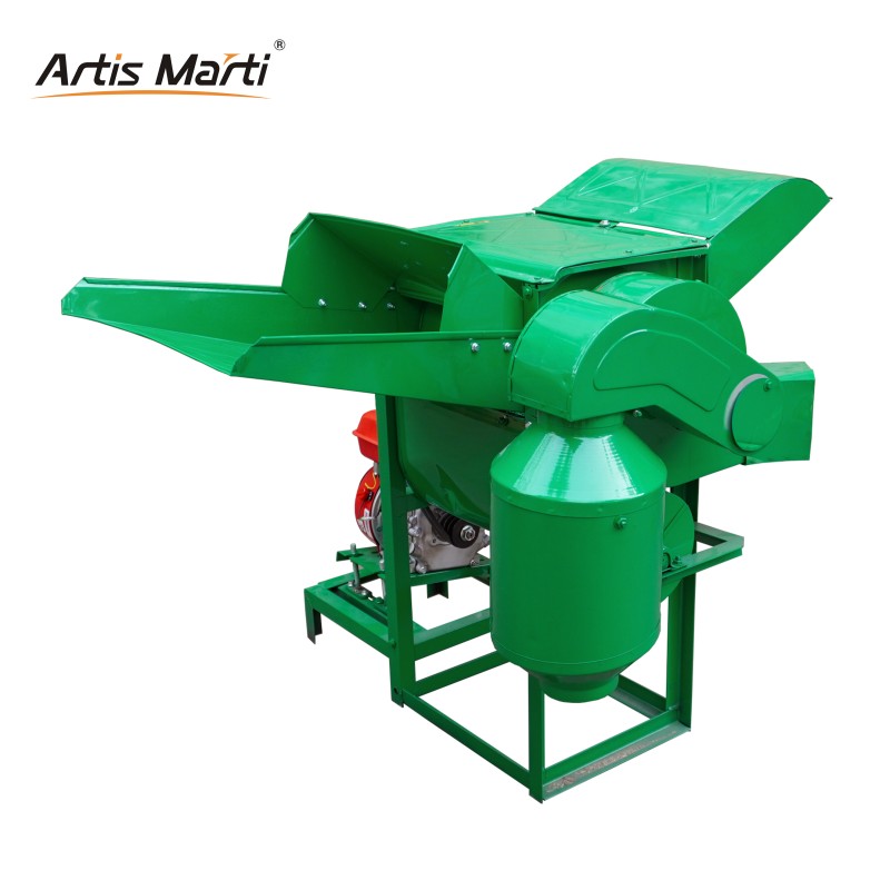Artis Marti paddy rice threshing machine with gasoline engine