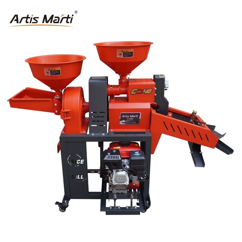 Artis Marti Combined rice mill with gasonline factory supply