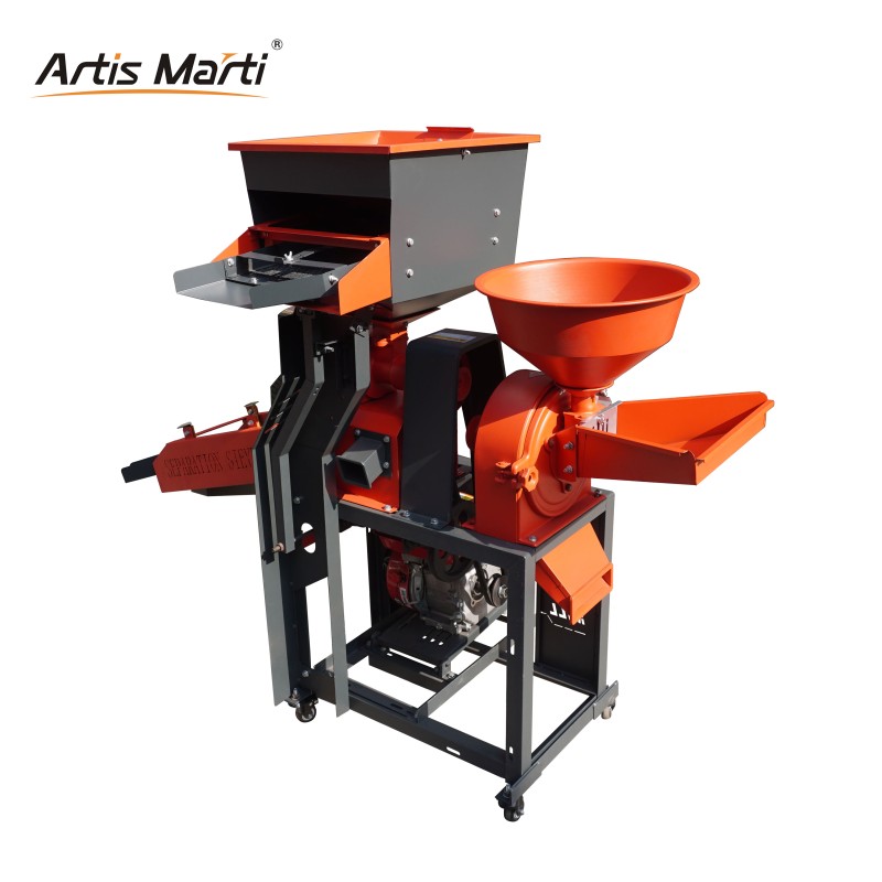 Artis Marti 5in1 Combined rice mill with flour mill separating function