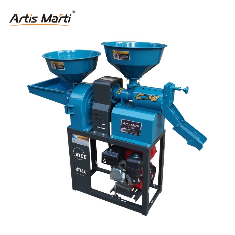 Artis Marti combined rice and flour mill gaoline engine