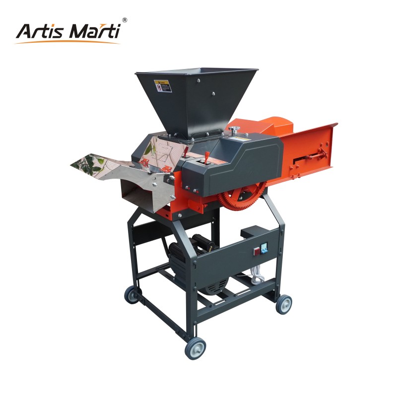 Artis Marti grass chaff cutter with conveyor for feeding